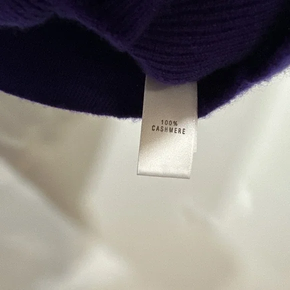 ST.JOHN SPORT  Women's Sweater Sleeveless Blue Cashmere Size Xl Lightweight Knit - Picture 4 of 11